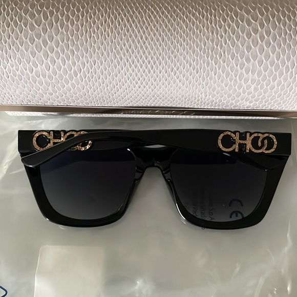 New, authentic jimmy choo women's Rikki/G/S 55mm sunglasses - Picture 8 of 14